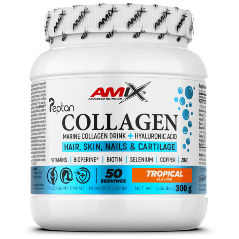 Amix Collagen Marine Peptan Drink - 300 г - тропічний